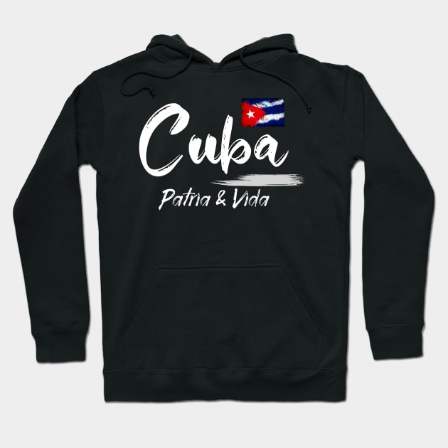 Cuba, Patria y Vida - Yo soy Cubano Hoodie by DesignByAmyPort
